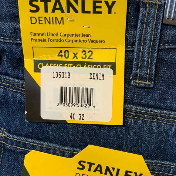 Men’s Stanley Lined Carpenter Jeans 40 x 32 - Picture 5 of 9